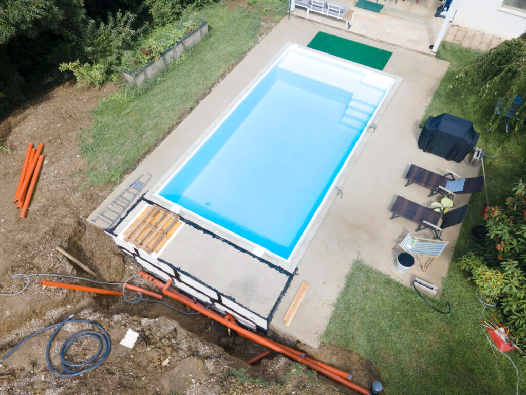 pool construction