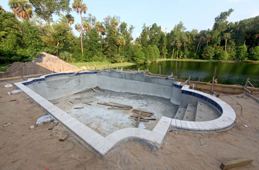 pool construction